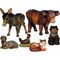 G.Debrekht 52624-B6 Derevo Collection Nativity Animals Set of 6
